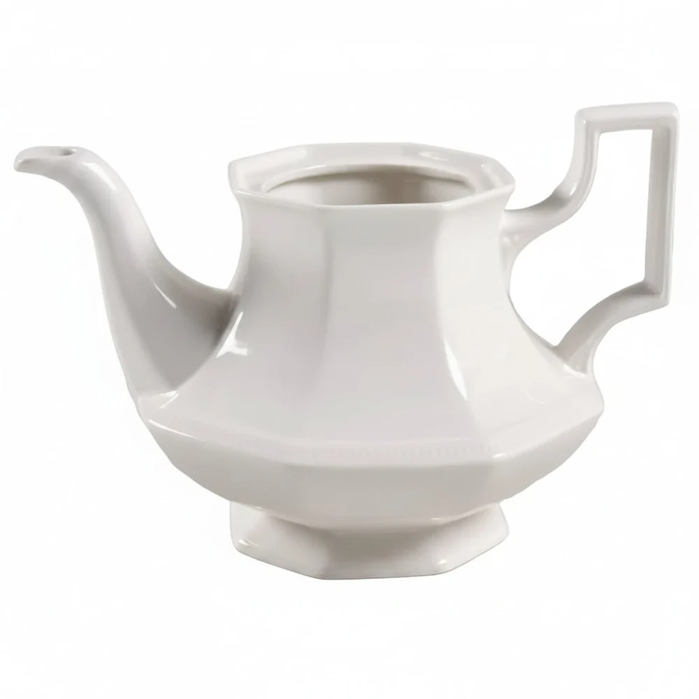 Johnson Brothers Heritage White Teapot - No Lid