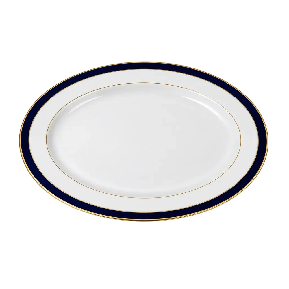 Rosedale Royal Lapis 16" Oval Platter