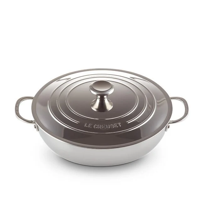 Stainless Steel 4.8L Braiser with Lid