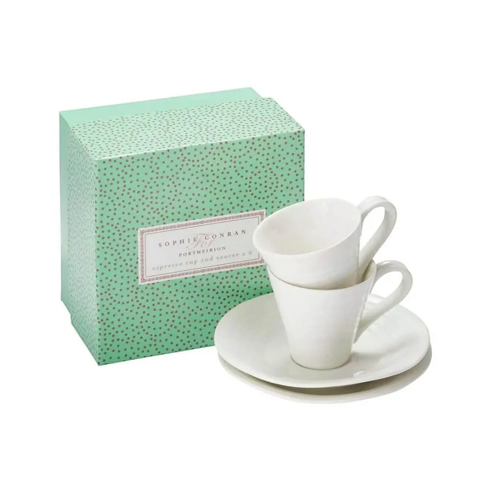 Sophie Conran Espresso Cup and Saucer - Set of 2