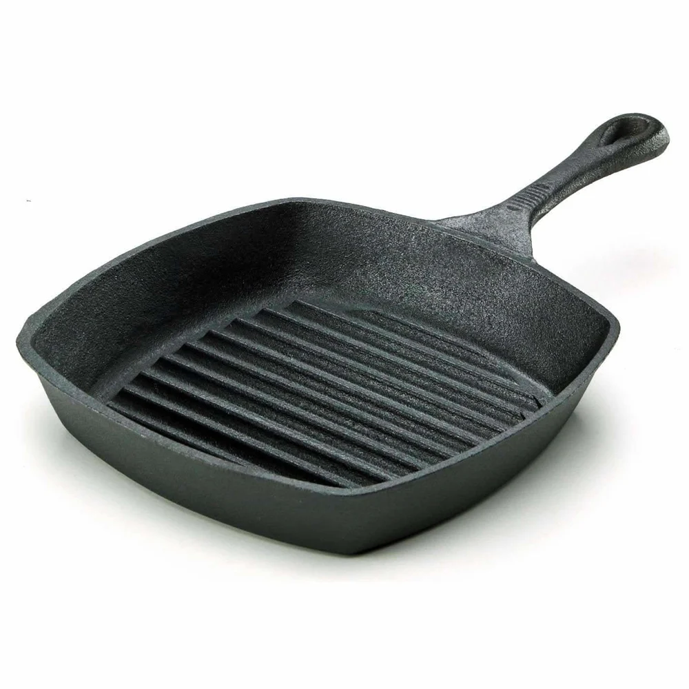 TFAL Cast Iron 10" (26cm) Square Grill Pan