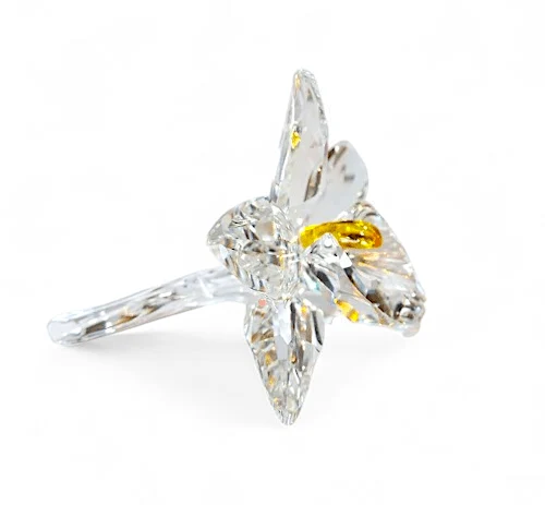 SWAROVSKI ORCHID – YELLOW LIGHT CENTRE