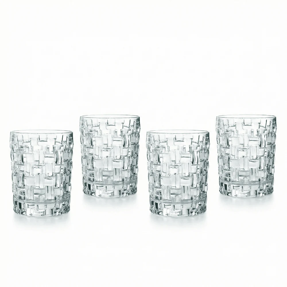 Nachtmann Crystal Bossa Nova Whisky Tumbler Glass - Set of 4