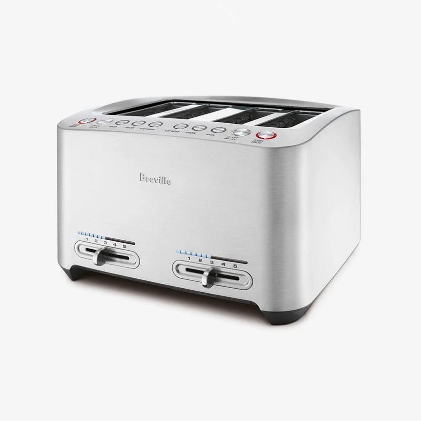 Breville | Die-Cast 4-Slice Smart Toaster™ — Brushed Aluminium