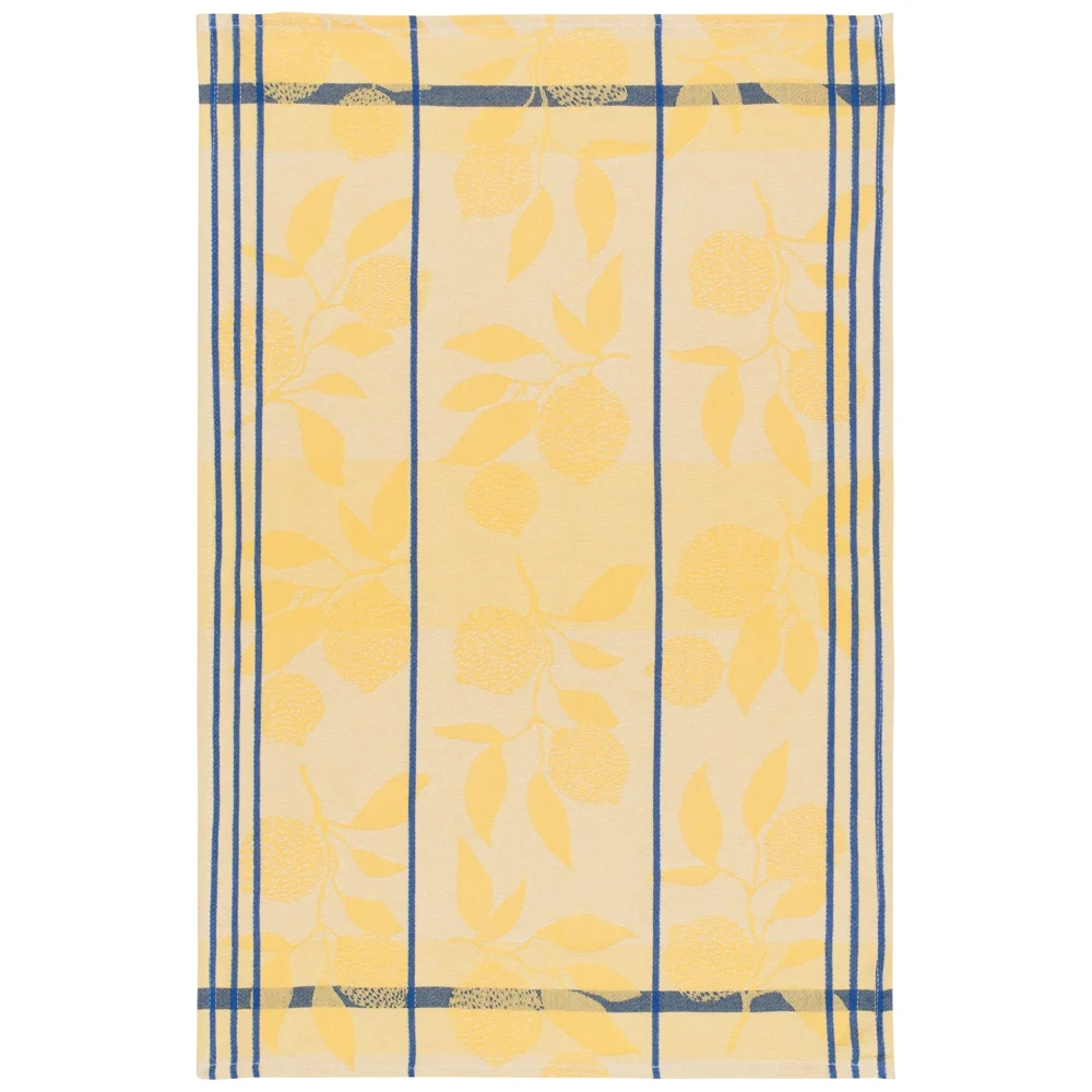 Now Designs Cotton Dishtowel - Lemons Jacquard