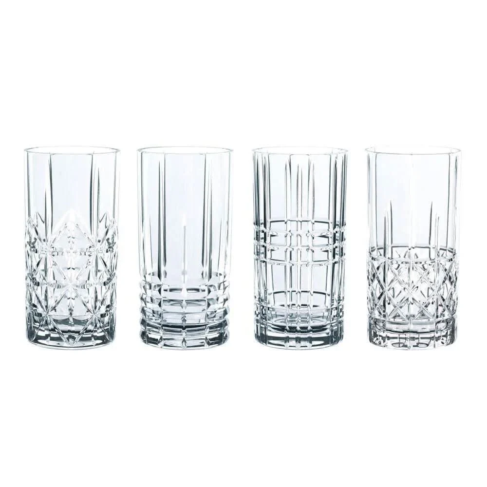 Nachtmann Crystal Highland Longdrink - Set of 4