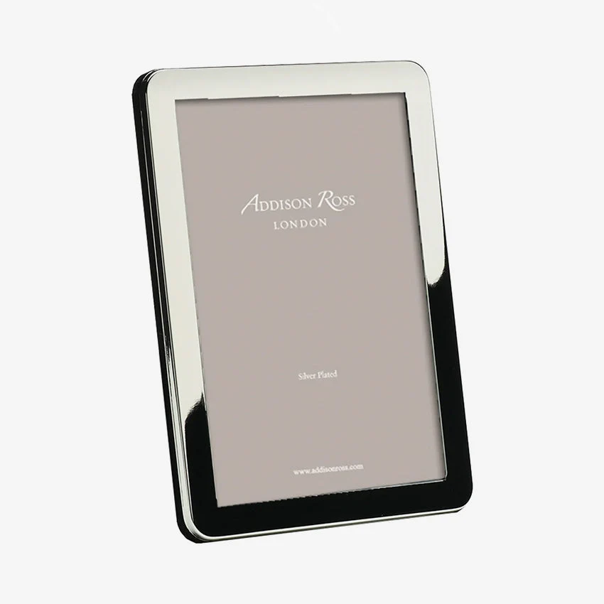 Addison Ross | Curved Picture Frame — Silver / 4" x 6"
