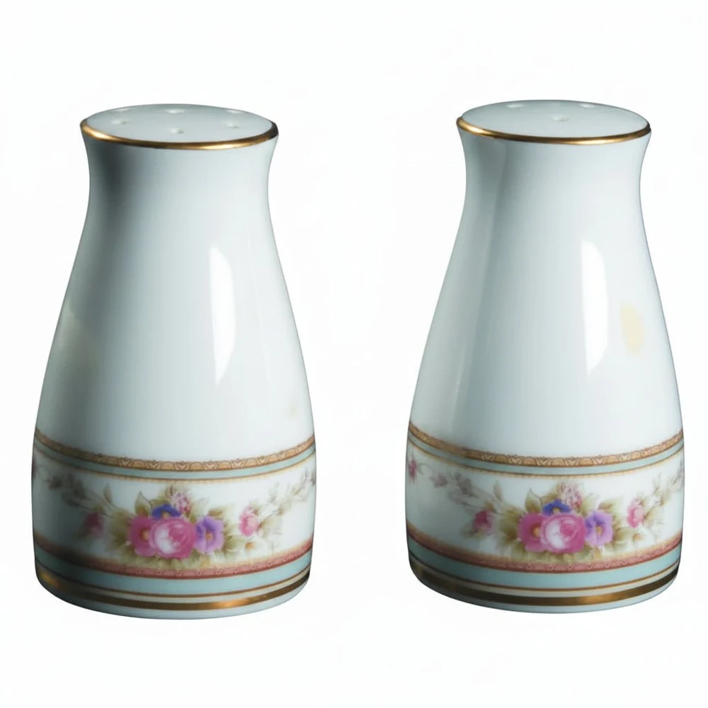 Noritake Long Ago Salt and Pepper Set