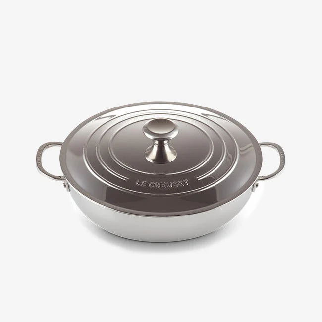 Le Creuset | Stainless Steel Braiser with Lid