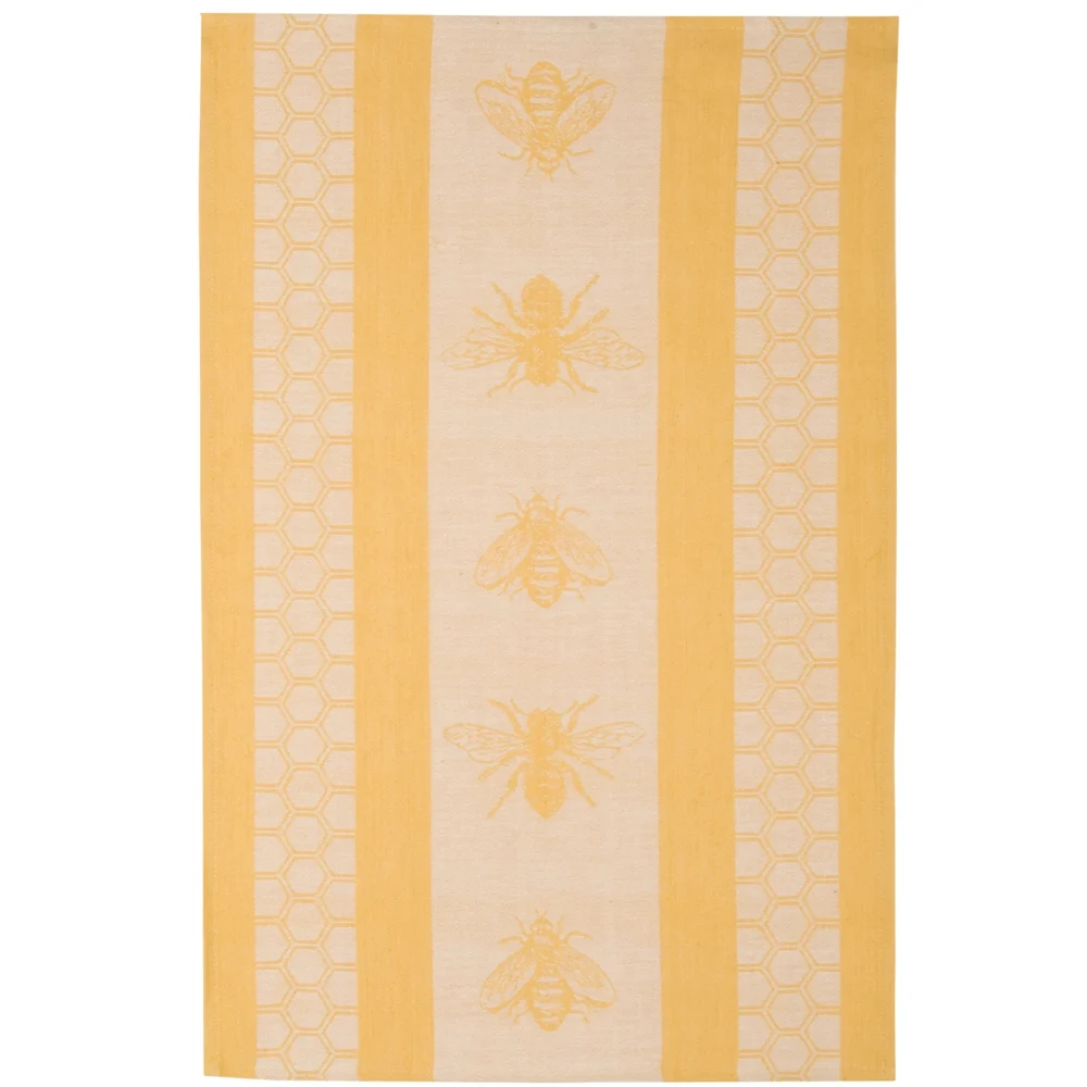 Now Designs Jacquard Dishtowel - Honeybee