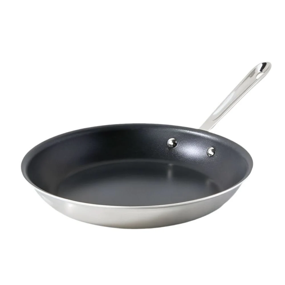 All-Clad D5 Stainless Brushed 5-ply Nonstick Fry Pan — 12 inch