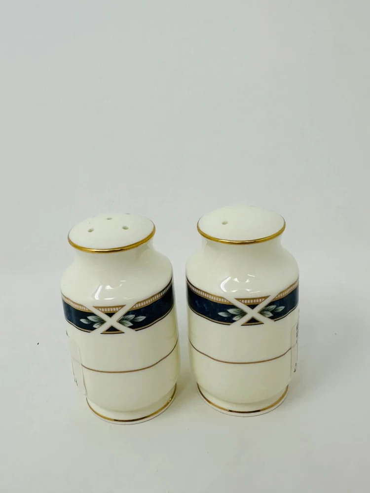 Noritake Azure Garden Salt & Pepper Shaker Set