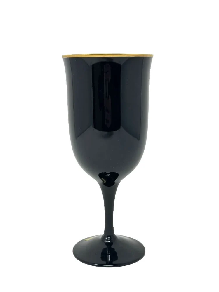Noritake Remembrance Ebony Gold Iced Tea Glass