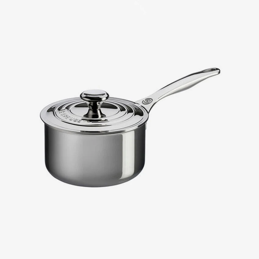 Le Creuset | Stainless Steel Saucepan with Lid — 1.9L