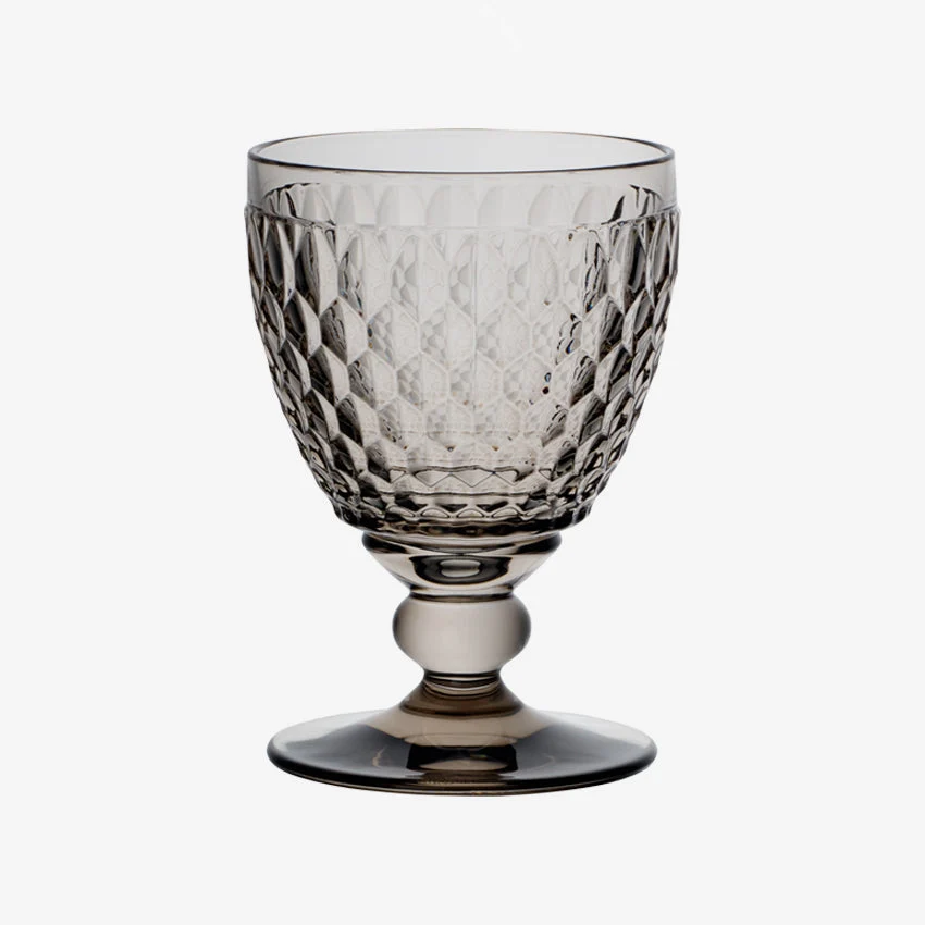 Villeroy & Boch | Boston Colored Water Goblet - Set of 4 — Smoke