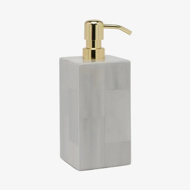 Pigeon & Poodle | Arles Soap Pump - Light Gray