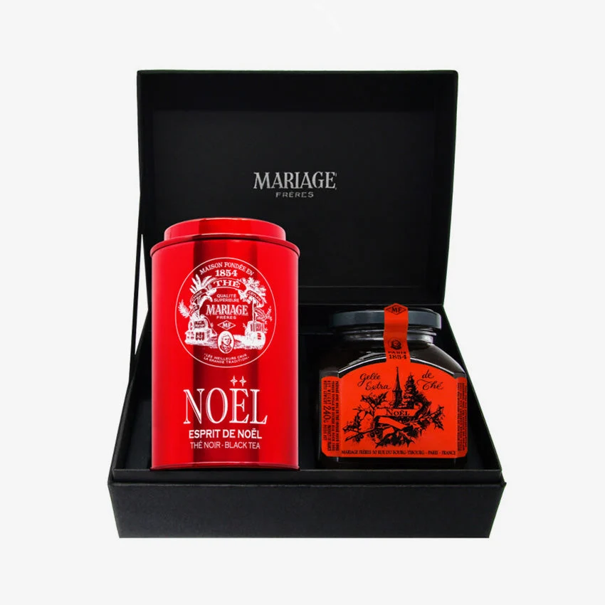 Mariage Frères | Coffret Connaisseur - Black Tea & Jelly Gift Set — Noël