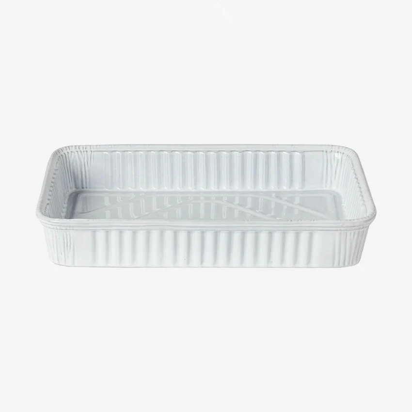 Costa Nova | Festa Rectangular Baker — White / 23cm x 34xm x 5cm