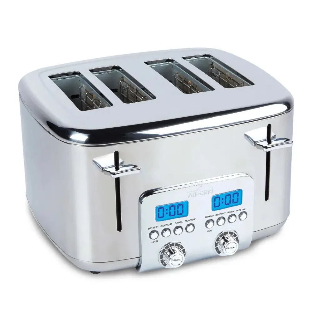 All Clad Digital Stainless Steel Toaster 4 Slice - CLEARANCE