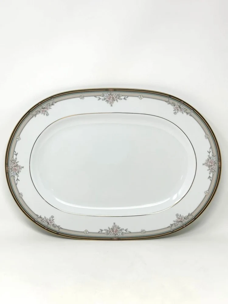 NORITAKE BLOSSOM MIST OVAL PLATTER