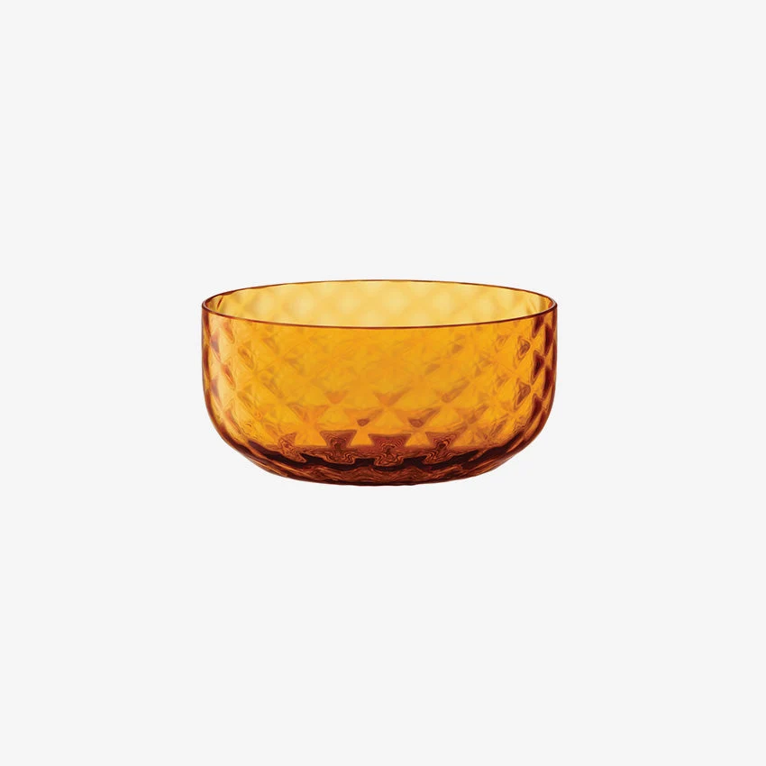 Lsa | Dapple Bowls — Amber / 12cm