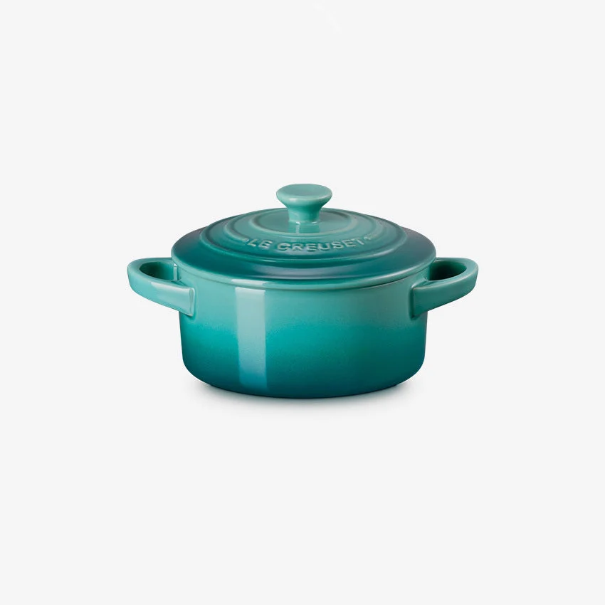 Le Creuset | Mini Round Cocotte — Bleu Riviera