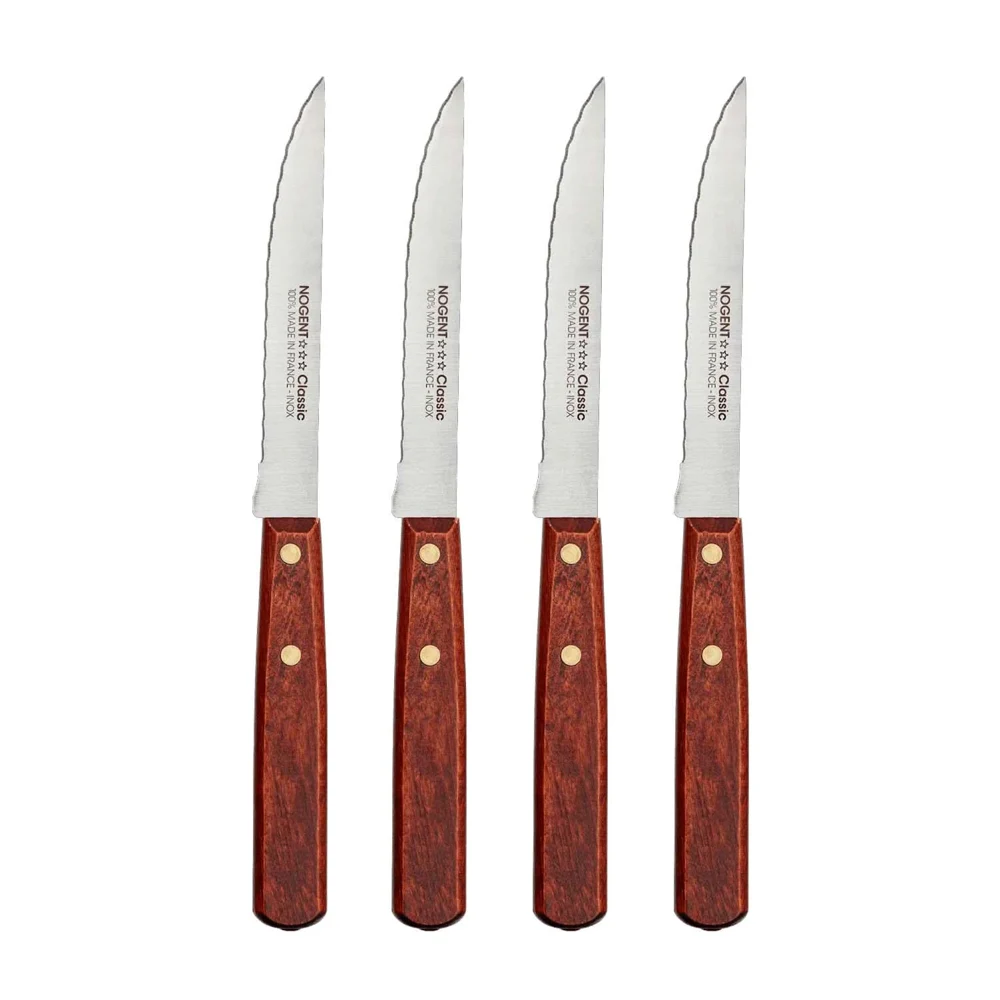 Nogent Hornbeam Classic Steak Knives - Set of 4