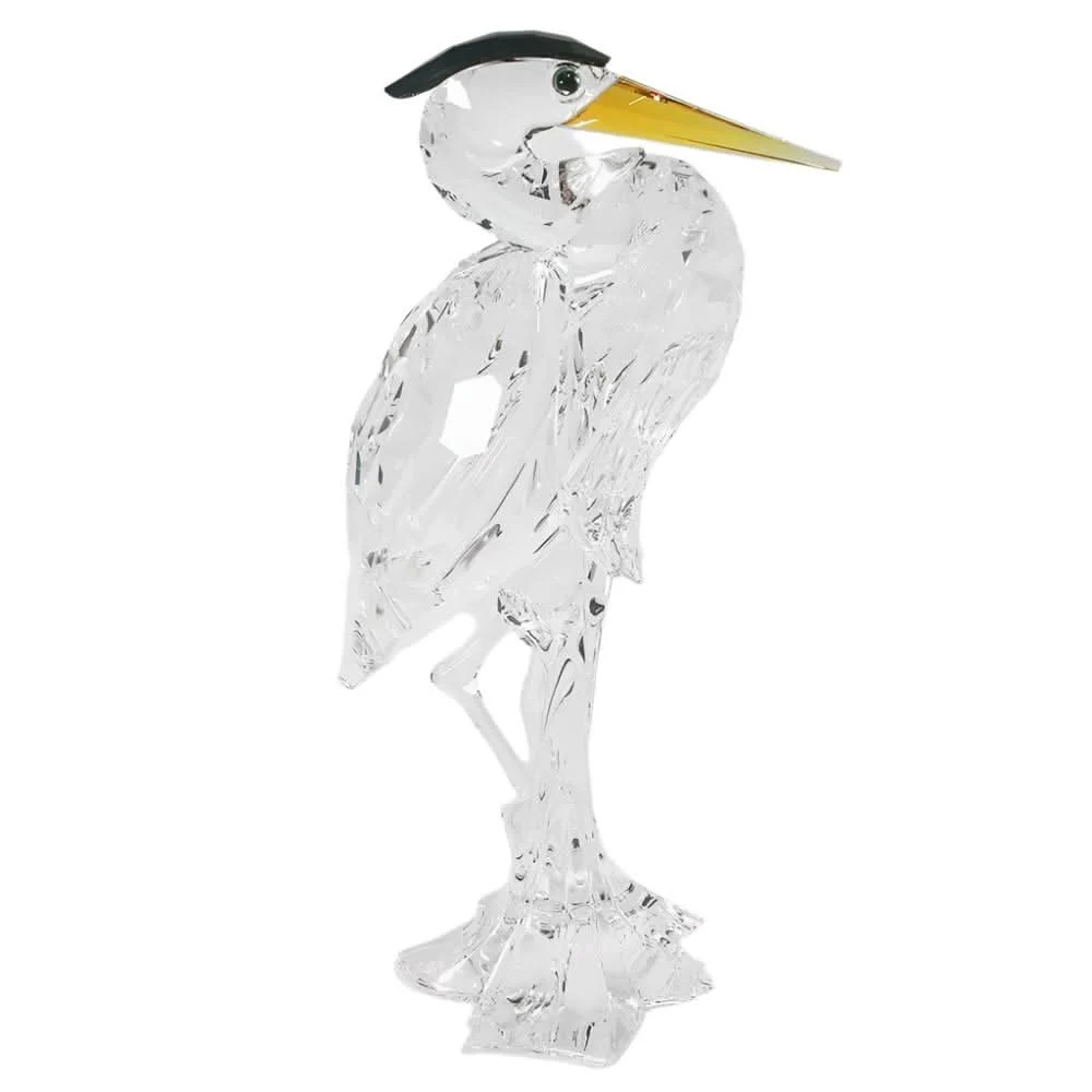 Swarovski Crystal Silver Heron