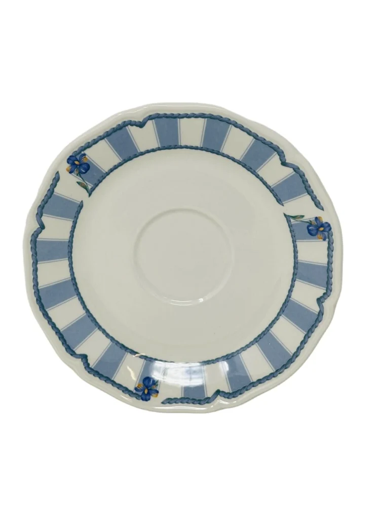 NORITAKE BLUE ESTATE SAUCER