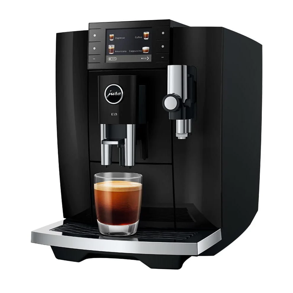 Jura E8 Piano Black Latest Model (NAD) #15777 (2026) - Return Less Than 20 Preparations
