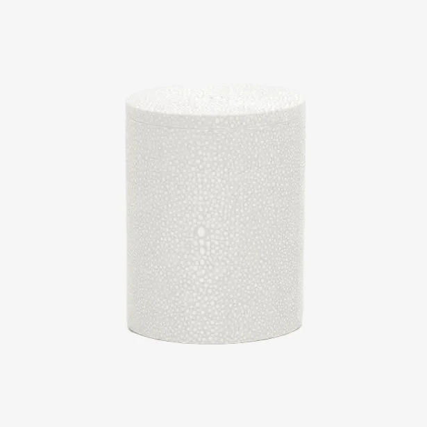 Pigeon & Poodle | Manchester Bath Canister - Snow — Small