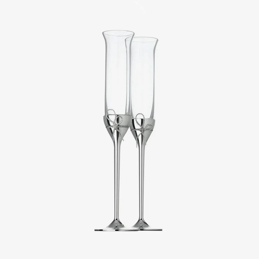 Wedgwood | Vera Wang Love Knots Toasting Flute Pair