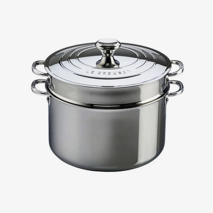 Le Creuset | Signature 8.3 L Stockpot With Pasta Insert And Lid