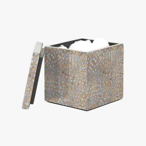 Pigeon & Poodle | Callas Bath Canister — Silver