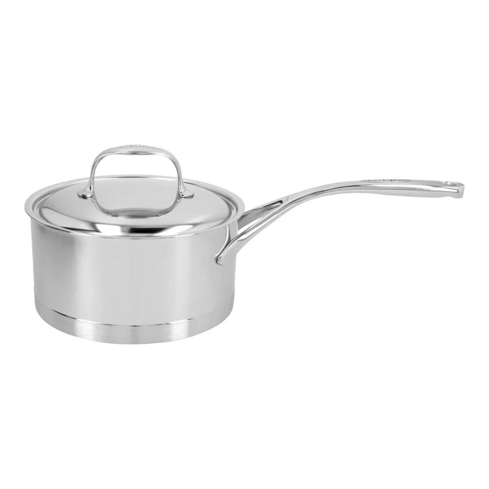 Demeyere Atlantis 7 Collection 2.2L 18/10 Stainless Steel Round Sauce Pan with Lid