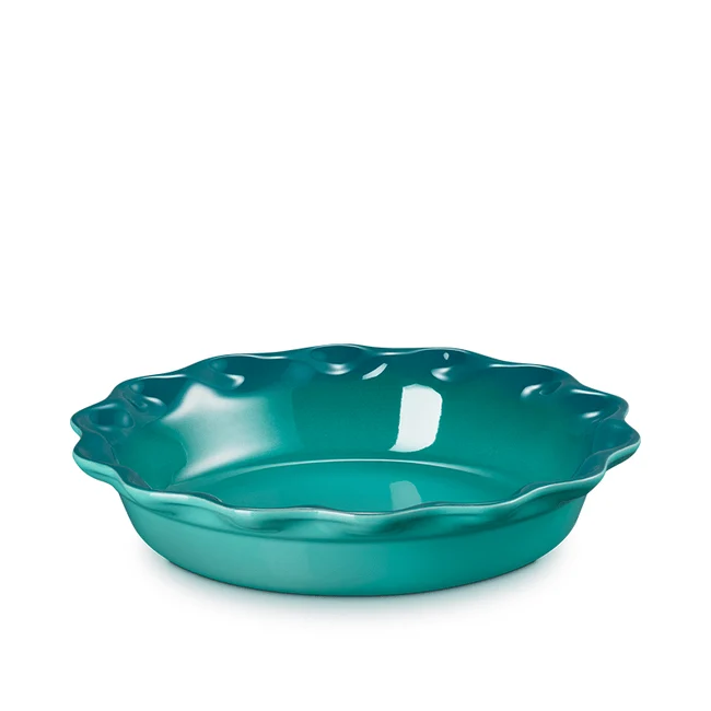 Le Creuset Heritage Pie Dish — Bleu Riviera