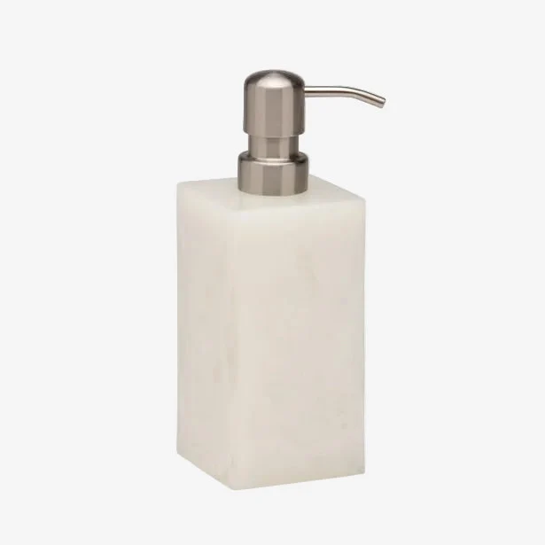 Pigeon & Poodle | Abiko Soap Pump - Pearl White