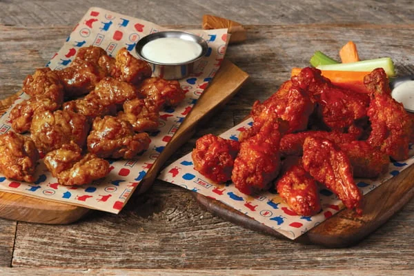 Half-price wings and bites Thursdays, plus daily happy hour