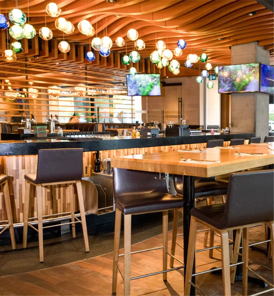 Happy hour daily: $9 smash burger, $9 truffle fries, $5 Sunset Soda