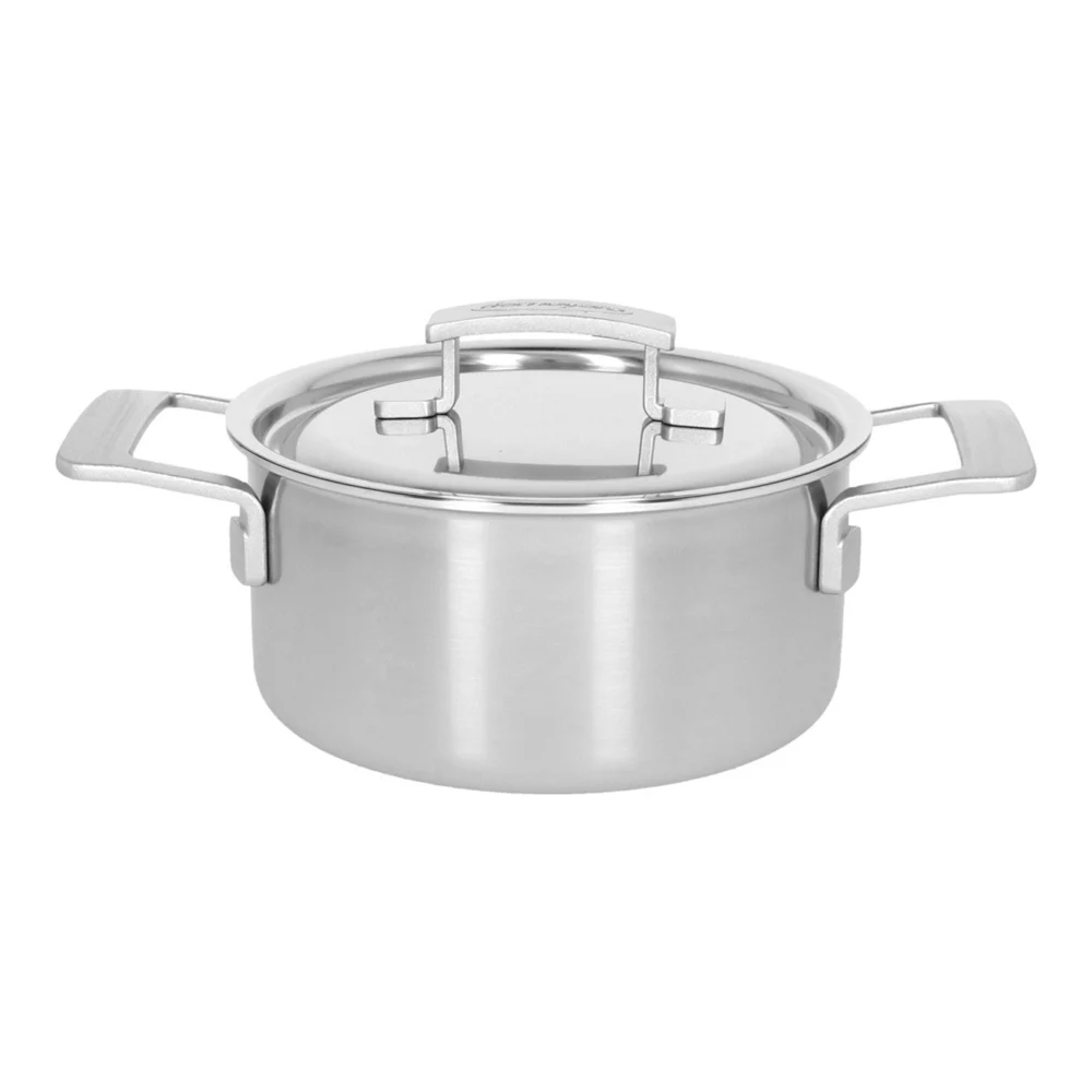DEMEYERE Industry 5 2.2 L 18/10 Stainless Steel Stew Pot With Lid