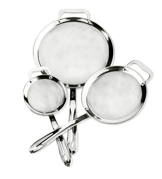 All-Clad Stainless Steel Strainer - Set of 3